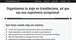 Desktop Screenshot of eltransiberiano.com